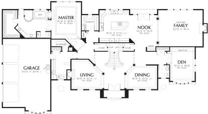 Main Floor  for House Plan #2559-00563