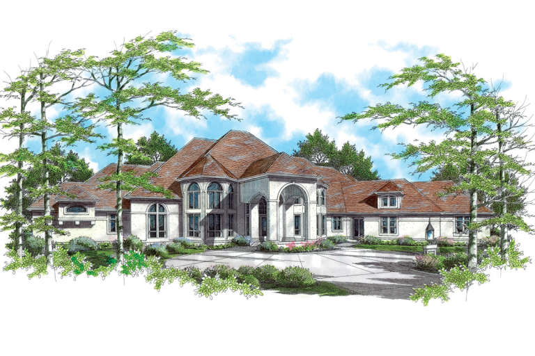 House Plan House Plan #12356 Front Elevation
