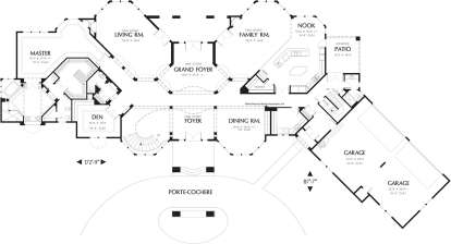 Main Floor  for House Plan #2559-00564