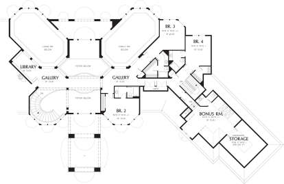 Second Floor for House Plan #2559-00564
