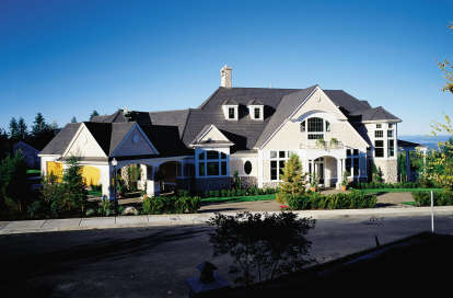 Luxury House Plan #2559-00567 Elevation Photo