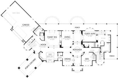 Main Floor  for House Plan #2559-00567