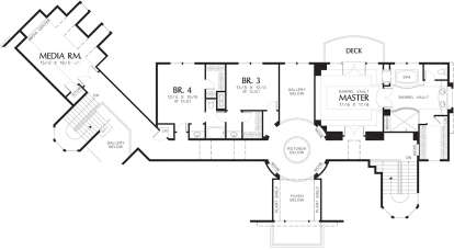 Second Floor for House Plan #2559-00567