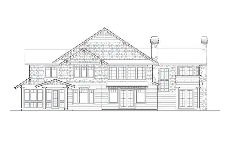 Craftsman House Plan #2559-00568 Elevation Photo