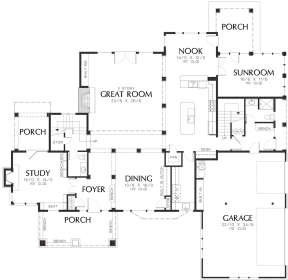 Main Floor  for House Plan #2559-00568