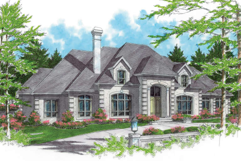 House Plan House Plan #12361 Front Elevation