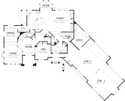 Main Floor  for House Plan #2559-00571