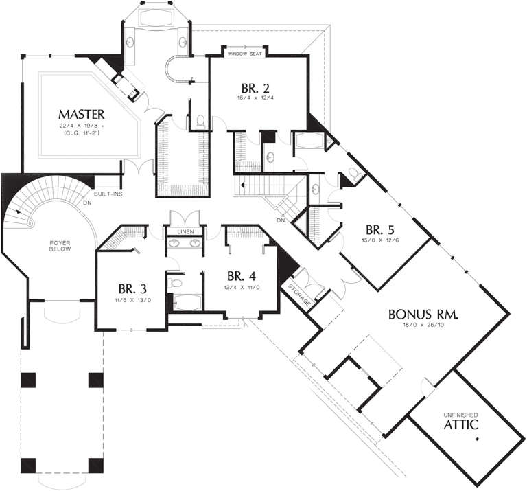 House Plan House Plan #12364 Drawing 2
