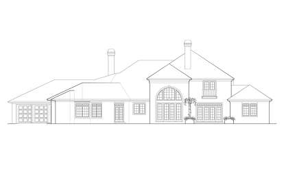 French Country House Plan #2559-00573 Elevation Photo