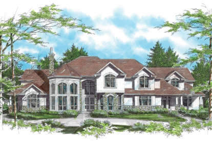 Traditional House Plan #2559-00574 Elevation Photo