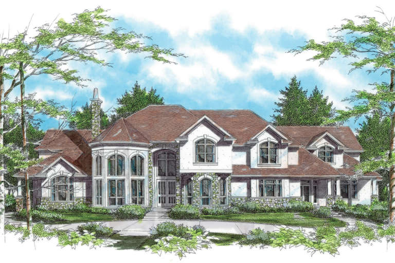 House Plan House Plan #12366 Front Elevation