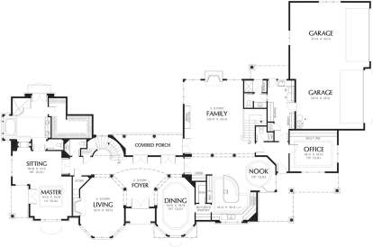 Main Floor  for House Plan #2559-00574