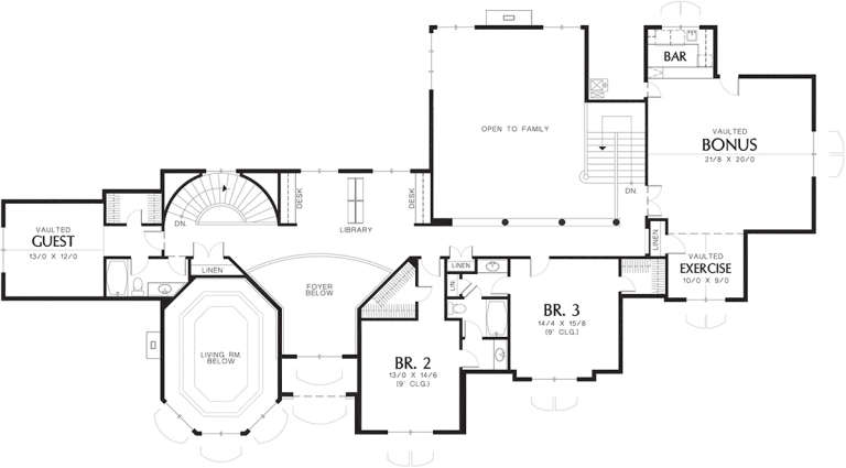 House Plan House Plan #12366 Drawing 2