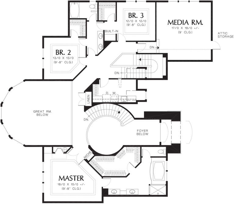 House Plan House Plan #12367 Drawing 2