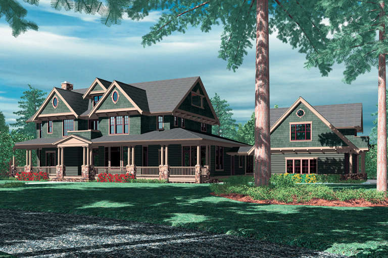 Farmhouse House Plan #2559-00576 Elevation Photo