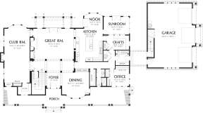 Main Floor  for House Plan #2559-00576