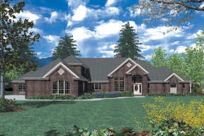 Traditional House Plan #2559-00577 Elevation Photo