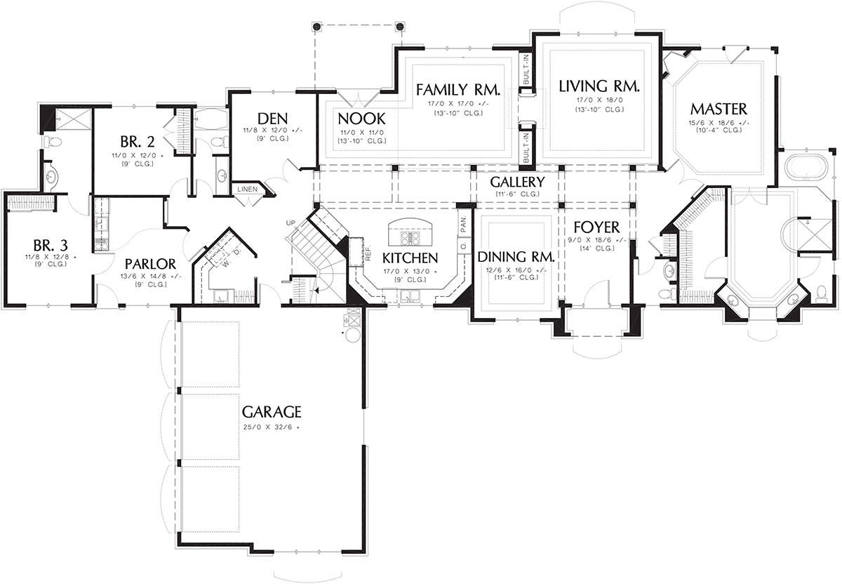 Main Floor  for House Plan #2559-00577