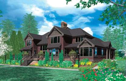 Traditional House Plan #2559-00578 Elevation Photo