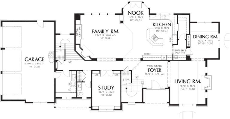 House Plan House Plan #12371 Drawing 1