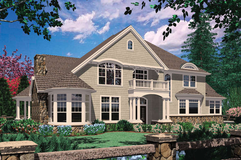 Craftsman House Plan #2559-00581 Elevation Photo