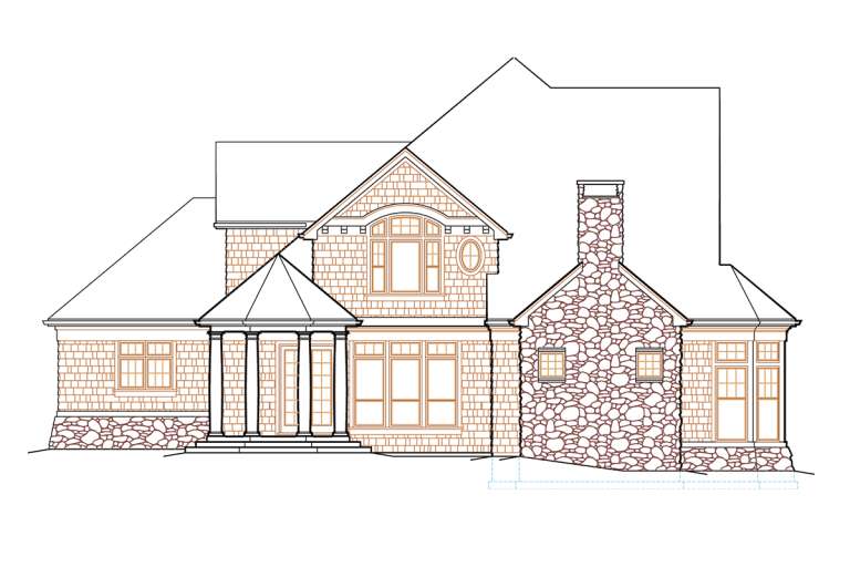 Craftsman House Plan #2559-00581 Elevation Photo