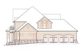 Craftsman House Plan #2559-00581 Elevation Photo