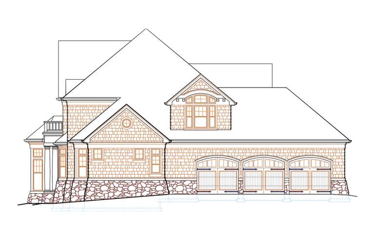 Craftsman House Plan #2559-00581 Elevation Photo