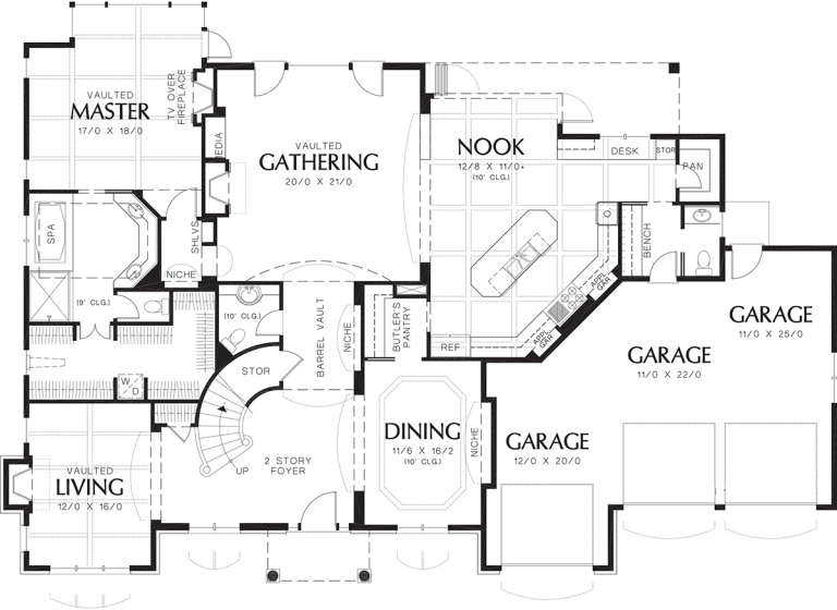 House Plan House Plan #12375 Drawing 1