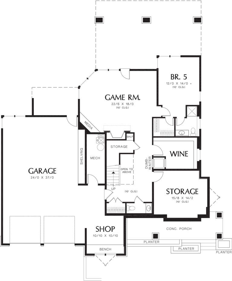 House Plan House Plan #12377 Drawing 3