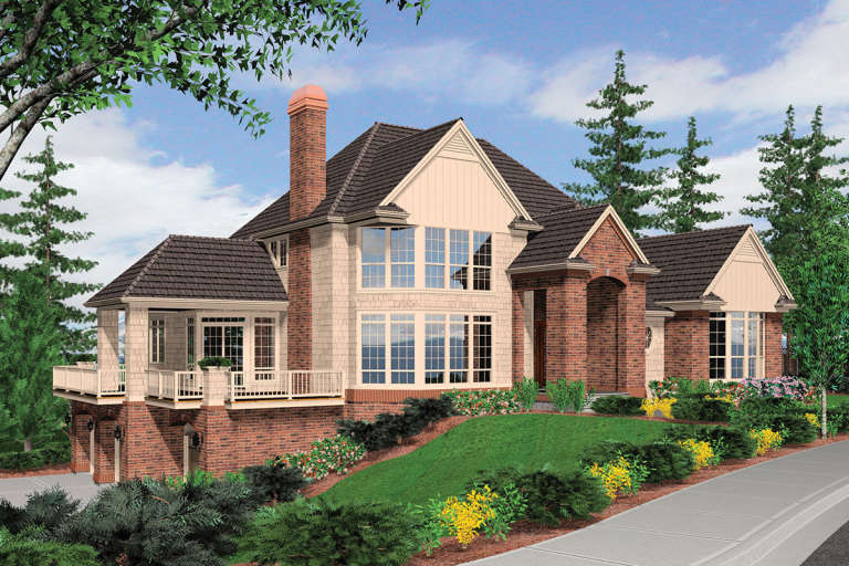 Traditional House Plan #2559-00587 Elevation Photo