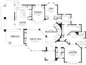 Main Floor  for House Plan #2559-00587