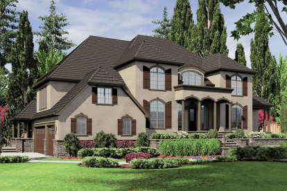 Traditional House Plan #2559-00589 Elevation Photo