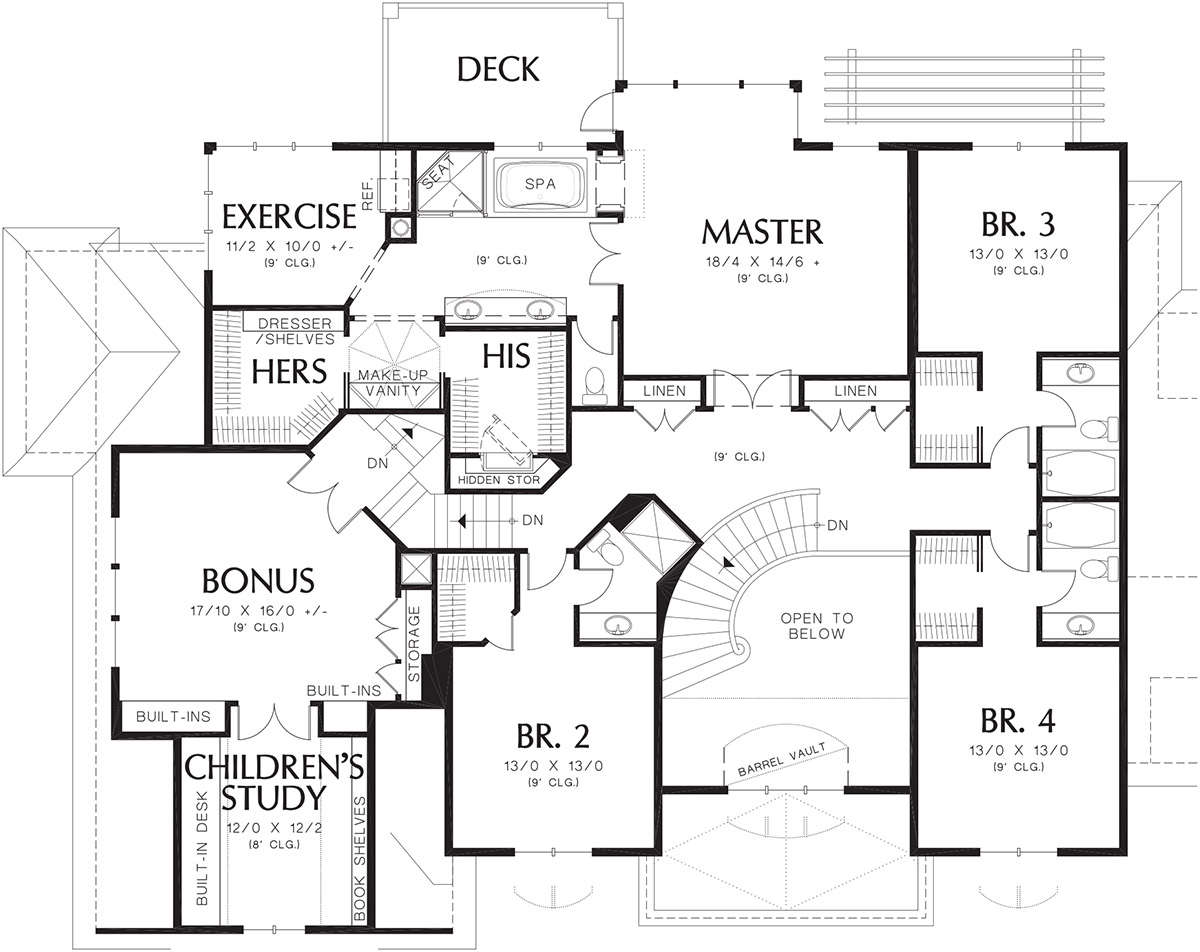 Floorplan 2 for House Plan #2559-00589