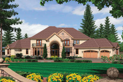 Traditional House Plan #2559-00593 Elevation Photo