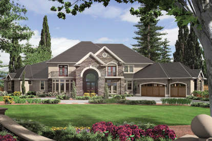 Traditional House Plan #2559-00593 Elevation Photo