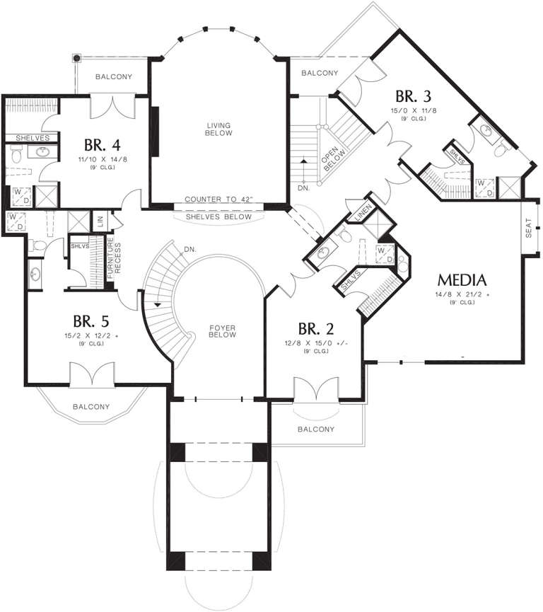 House Plan House Plan #12385 Drawing 2