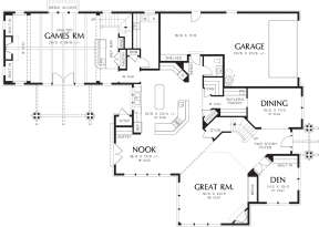 Main Floor  for House Plan #2559-00594