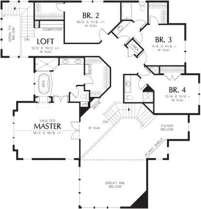 House Plan House Plan #12386 Drawing 2