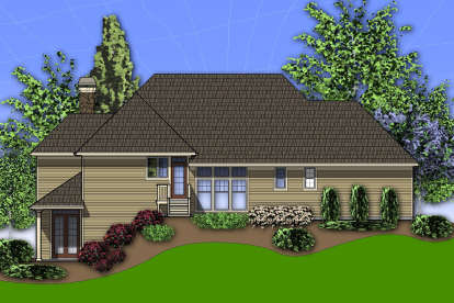 Craftsman House Plan #2559-00595 Elevation Photo