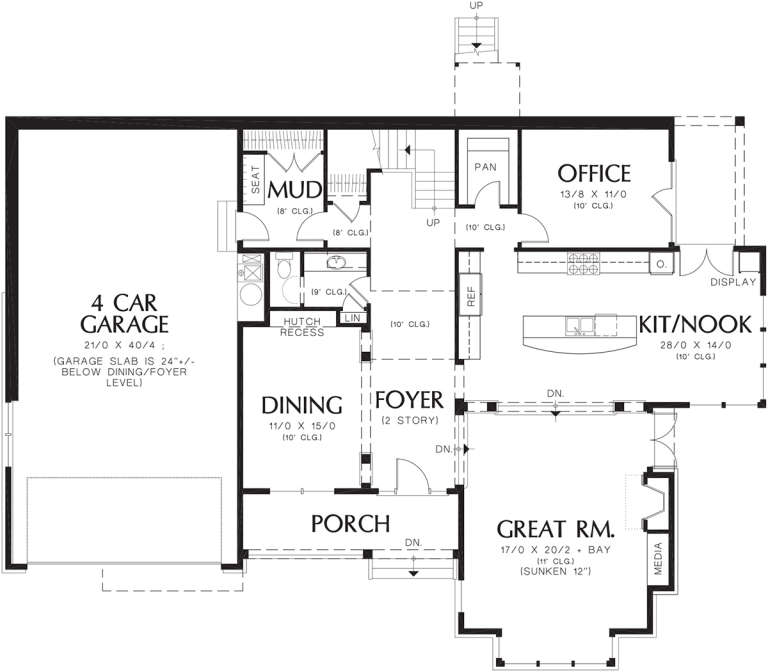 House Plan House Plan #12387 Drawing 1