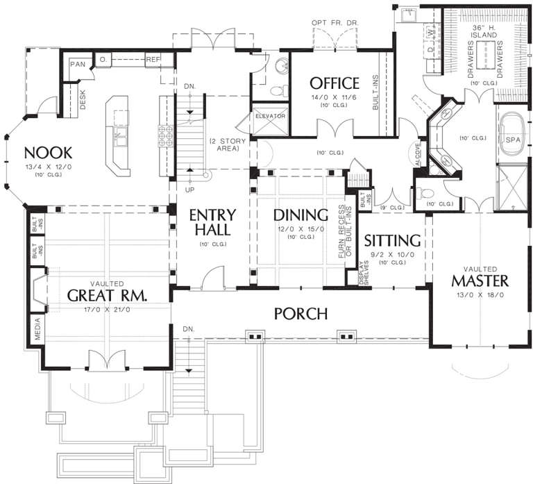 House Plan House Plan #12388 Drawing 1