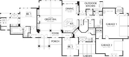 House Plan House Plan #12393 Drawing 1