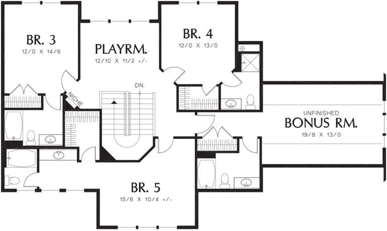 House Plan House Plan #12393 Drawing 2