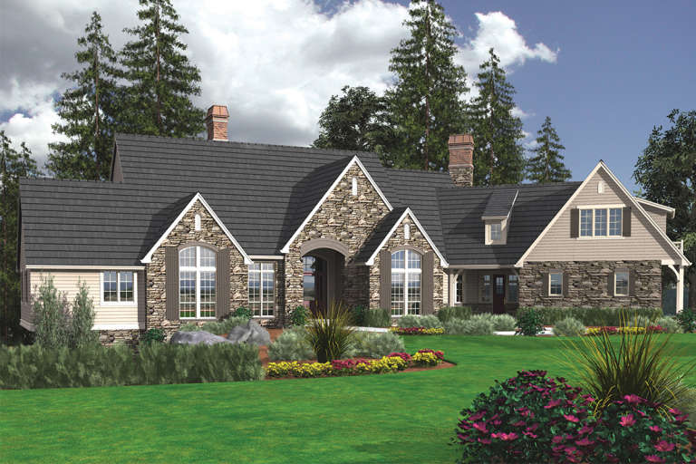 House Plan House Plan #12394 Front Elevation