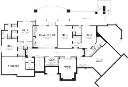 Basement  for House Plan #2559-00602