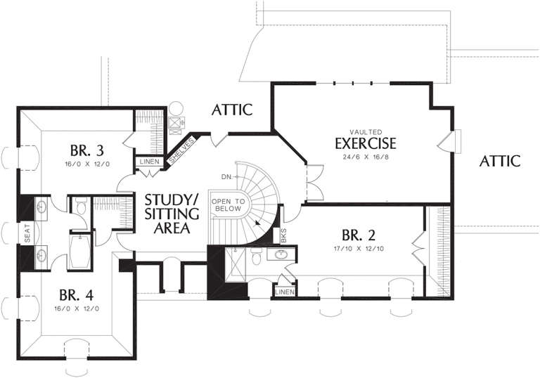 House Plan House Plan #12395 Drawing 2