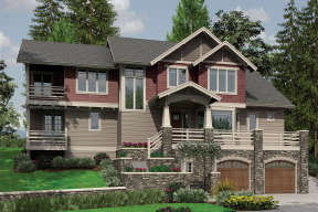 Craftsman House Plan #2559-00604 Elevation Photo