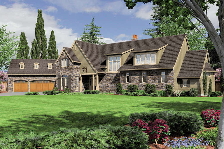 House Plan House Plan #12397 Front Elevation