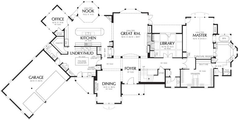 House Plan House Plan #12397 Drawing 1